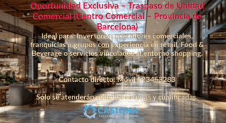 TRASPASO BAR r. 90020006